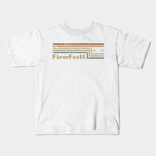 Firefall Cassette Stripes Kids T-Shirt